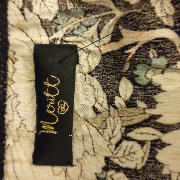 NWT Meritt floral dress square neck with balloon sleeves size 1X - Picture 8 of 11